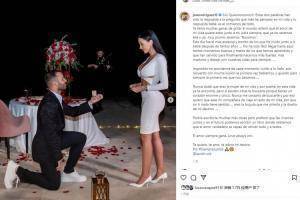 赫塞向女友求婚成功，随后发文：你是指引我的指南针和命运的主人