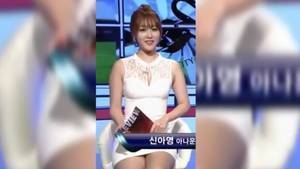 对比马凡舒如何？韩国微胖足球女主持