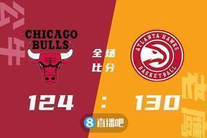 🏀特雷-杨39+13 德罗赞22+7+8 武切维奇21+11 老鹰力克公牛