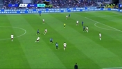 巴雷拉精彩直塞 迪马尔科跟进推射破门 国米1-0领先！